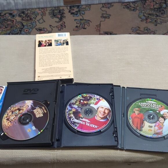 National Lampoons Vacation Trilogy Box Set VHS & DVD Chevy Chase, C-Vaca 2 - Picture 10 of 11